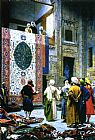 Carpet Merchant in Cairo by Jean-Leon Gerome